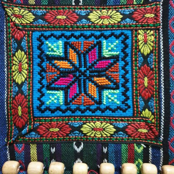 Ethnic Hand Made Embroidered Multicolor Cross Body Bag Fashion Women Hobo Style - Picture 2 of 4